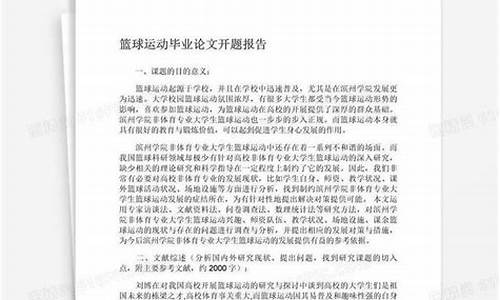 篮球体育精神论文2000字_篮球体育精神论文